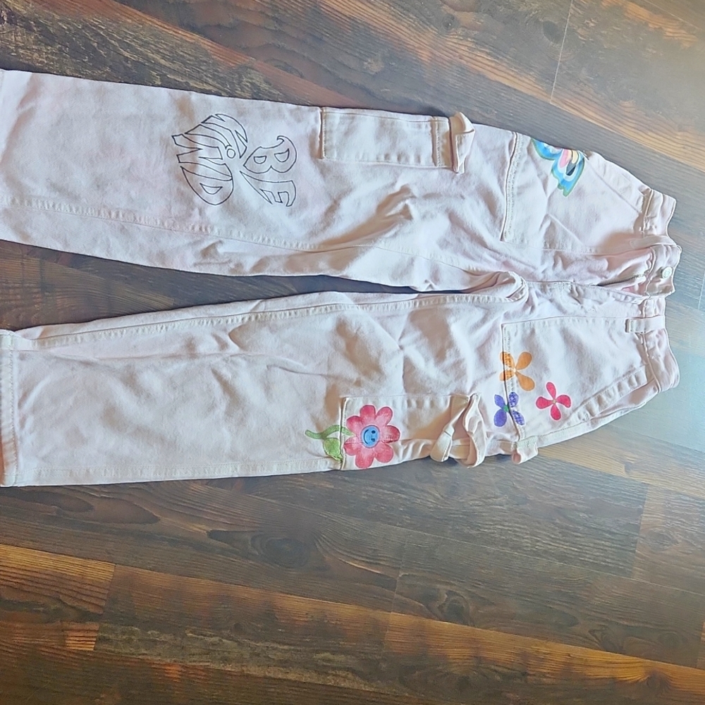 PacSun high rise carpenter cargo jeans sz22